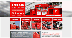 Desktop Screenshot of loxam-power.com